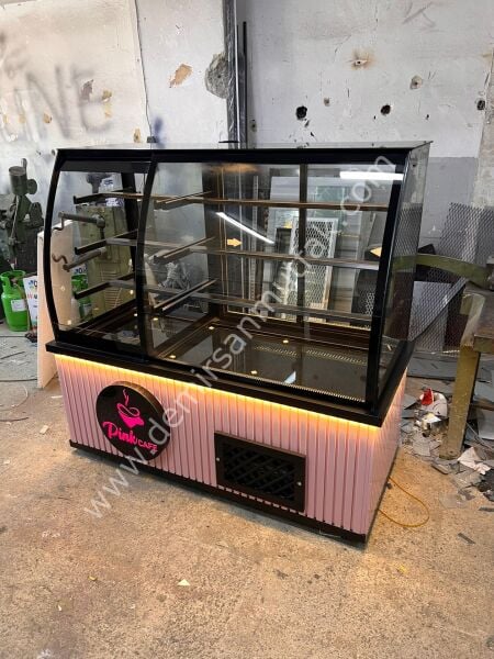 Bölmeli Pasta Tatlı Teşhir Dolabı DM048