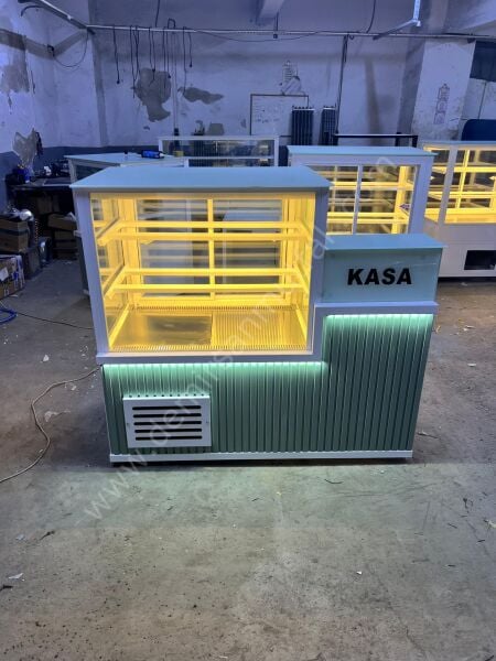 Kasalı Pasta Teşhir Reyonu Soğutmalı Vitrin | Yaş & Kuru Pasta – DM059