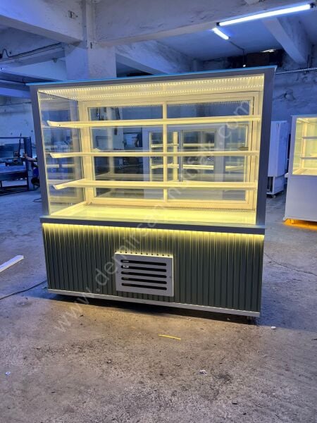 Geniş Hacimli Pasta Teşhir Dolabı Soğutmalı | Yaş & Kuru Pasta – DM061