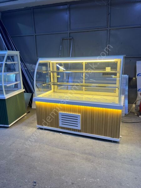 Soğutmalı Pasta Tatlı Dolabı | Profesyonel Teşhir Vitrini – DM063