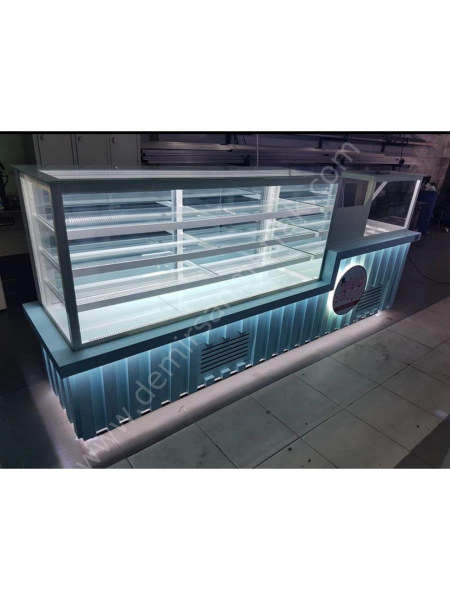 Pasta Tatlı ve Kahvaltı Dolabı | Çok Bölmeli Soğutmalı Teşhir ve Servis Ünitesi – DM071