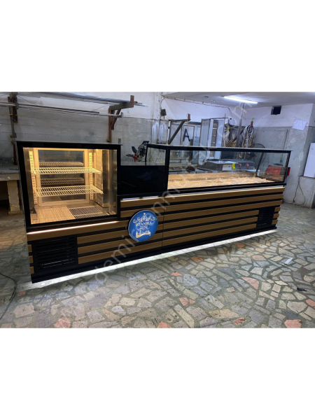 Kebap ve Salata Bar Teşhir Dolabı – Profesyonel Servis ve Sunum Ünitesi | DM072