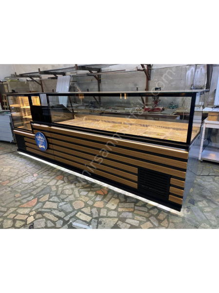 Kebap ve Salata Bar Teşhir Dolabı – Profesyonel Servis ve Sunum Ünitesi | DM072