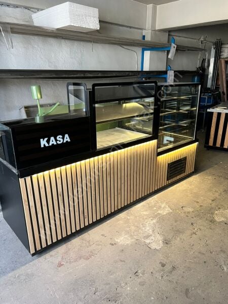 Pasta Tatlı Dolabı ve Börek Tezgahı – Çok Amaçlı Pastane Kurulum Seti DM090