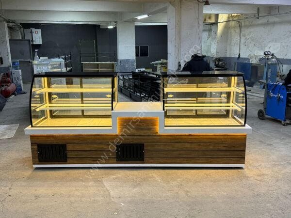 Çift Vitrinli Pasta ve Tatlı Teşhir Dolabı DM0120