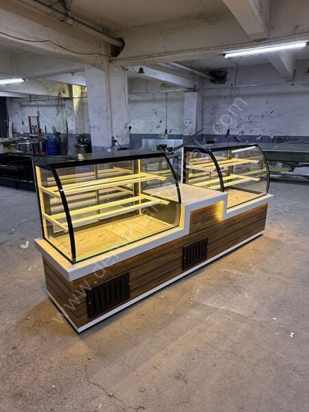 Çift Vitrinli Pasta ve Tatlı Teşhir Dolabı DM0120