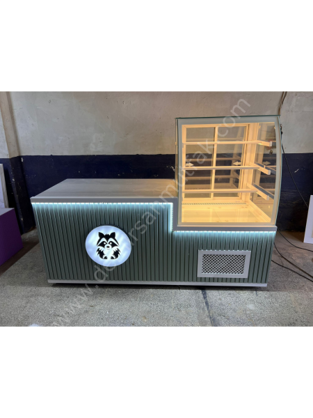 Pasta ve Tatlı Banko Dolabı – Endüstriyel Pastane Tezgahı DM0131