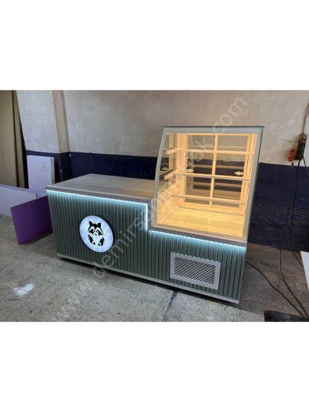 Pasta ve Tatlı Banko Dolabı – Endüstriyel Pastane Tezgahı DM0131