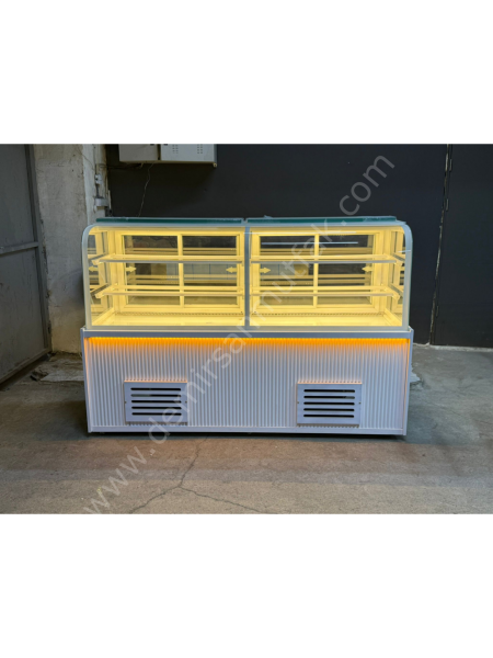 Pasta Teşhir Dolabı – Profesyonel Endüstriyel Pastane Vitrini DM0140