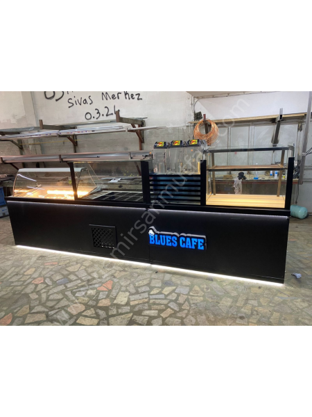 Dondurma, Waffle ve Tatlı Teşhir Dolabı – Çok Amaçlı Endüstriyel Banko DM0147