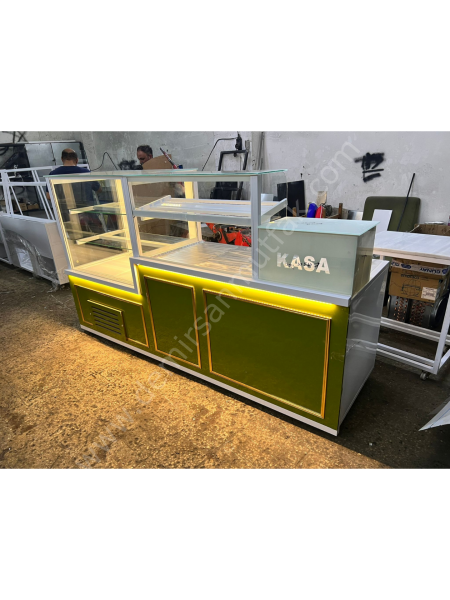 Pasta Tatlı Dolabı ve Börek Tezgahı – Pastane Teşhir Ünitesi DM0160