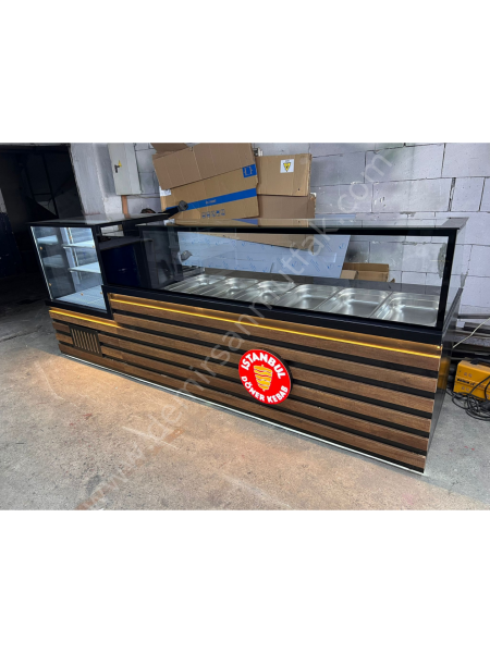 Kebap ve Salata Bar Dolabı – Restoran Teşhir ve Servis Ünitesi DM0161