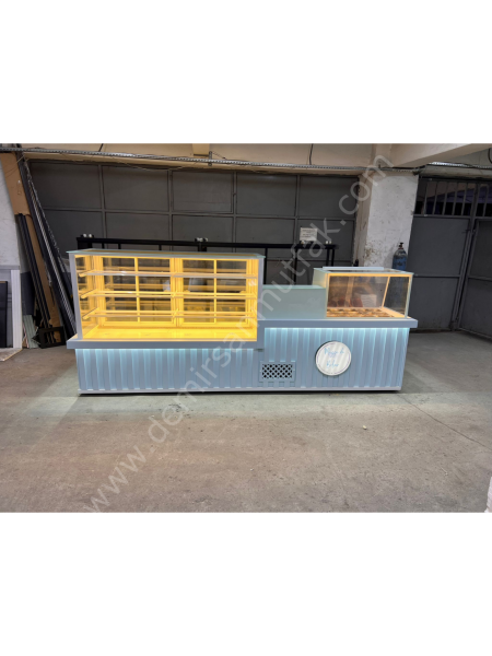 Pasta, Tatlı ve Waffle Teşhir Dolabı – Sunum Ünitesi DM0164