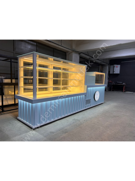 Pasta, Tatlı ve Waffle Teşhir Dolabı – Sunum Ünitesi DM0164