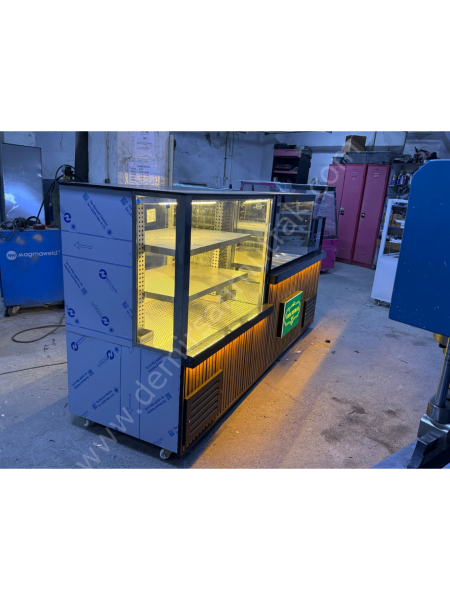 Kebap Dolabı ve Salata Bar Tezgahı – Profesyonel Teşhir Ünitesi DM0165