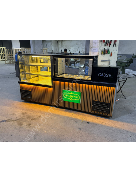 Kebap Dolabı ve Salata Bar Tezgahı – Profesyonel Teşhir Ünitesi DM0165