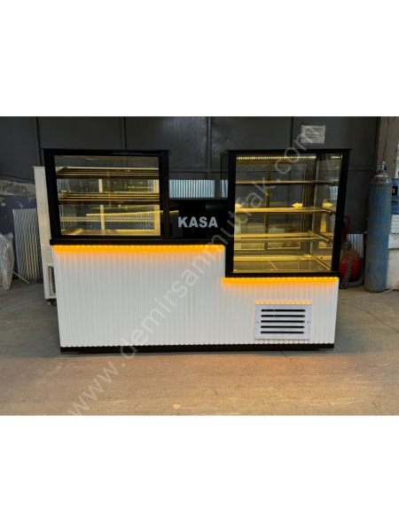 Börek Tezgahı ve Pasta Tatlı Dolabı – Profesyonel Teşhir Bankosu DM0172