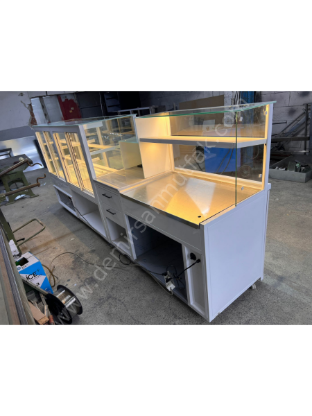 Pasta ve Kuru Pasta Dolabı ile Börek Tezgahı – Teşhir Ünitesi DM0178