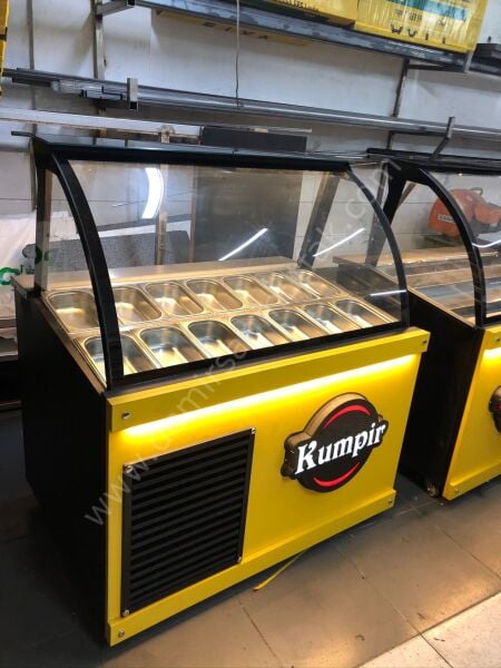 Kumpir Teşhir ve Servis Dolabı – Gastronomi Satış Ünitesi DM0181