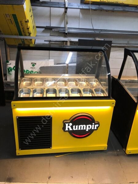 Kumpir Teşhir ve Servis Dolabı – Gastronomi Satış Ünitesi DM0181