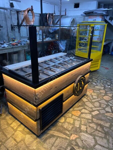 Açık Büfe Kahvaltı Teşhir Dolabı DM0187