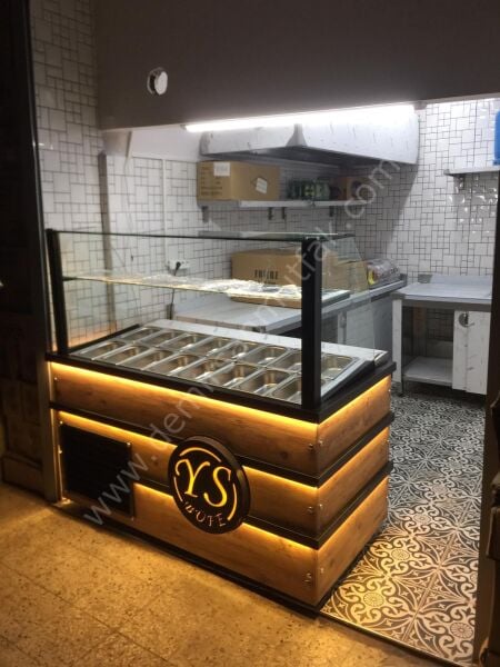Açık Büfe Kahvaltı Teşhir Dolabı DM0187