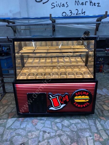 Kahvaltı ve Kumpir Teşhir Dolabı DM0195