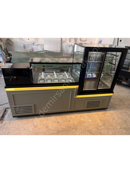 Pasta Tatlı ve Salata Bar Teşhir Dolabı DM0201