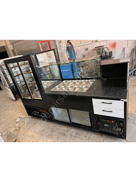 Pasta Tatlı ve Salata Bar Teşhir Dolabı DM0201