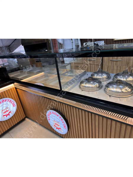 Entegre Servis Hatlı Pasta Tatlı ve Yemek Çorbalık Tezgahı DM0207