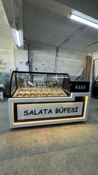 Ferah Sunumlu Salata ve Kahvaltı Teşhir Dolabı DM0209