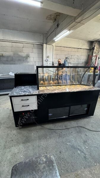 Ferah Sunumlu Salata ve Kahvaltı Teşhir Dolabı DM0209