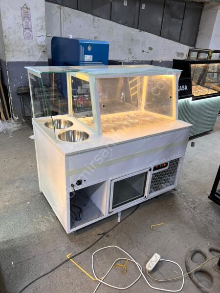 Kompakt Tasarımlı Kumpir ve Waffle Teşhir Dolabı DM0217