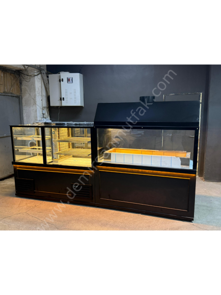 Izgara Entegreli Tatlı ve Kebap Et Teşhir Dolabı DM0220
