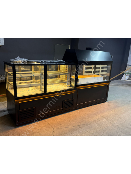 Izgara Entegreli Tatlı ve Kebap Et Teşhir Dolabı DM0220