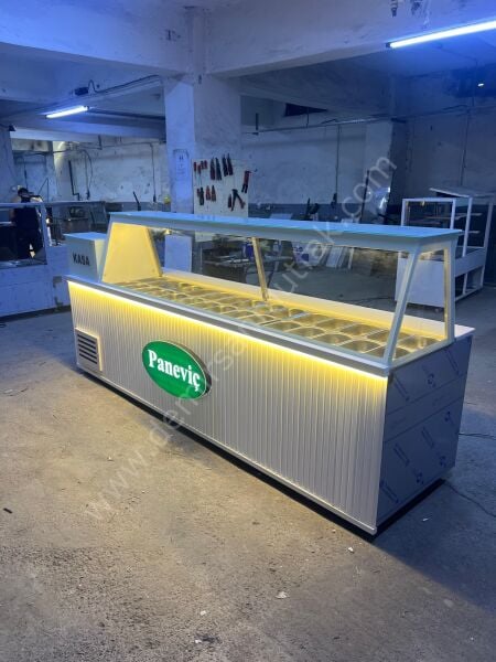 Geniş Hacimli Salata Bar ve Kahvaltı Teşhir Dolabı DM0228