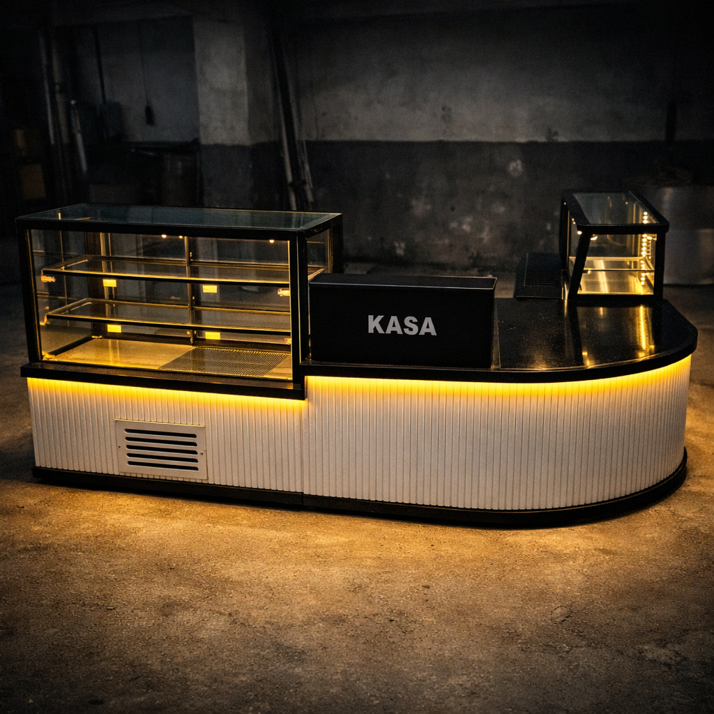 Pasta Tatlı Banko Dolabı